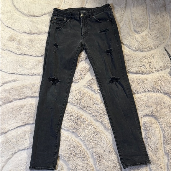 American Eagle Outfitters Other - American Eagle Men’s Slim Distressed Black Jeans - 30 x 32